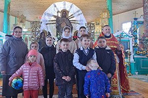 Праздничное мероприятие для детей в день Святой Пасхи  в храме аг. Пески