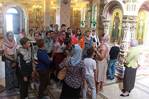 Паломническая поездка учащихся Серафимовской воскресной школы