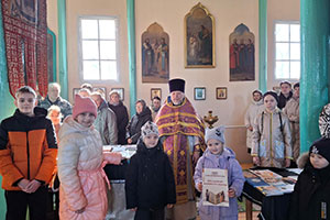 Мероприятия, посвящённые Дню православной книги, на приходе храма Святой Живоначальной Троицы в агрогородке Пески