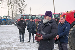 Освящение сельхозтехники в ОАО «Нарутовичи»