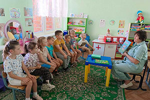 Беседа о празднике Рождества Пресвятой Богородицы с воспитанниками духовно-патриотического кружка «Родничок»