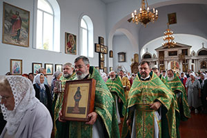 Престольный праздник храма преподобного Симеона Столпника аг. Малеч
