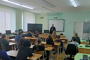 Беседа «О вредных привычках» в ГУО «СШ д. Здитово»