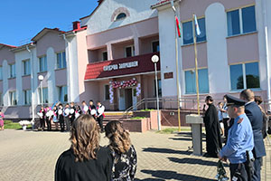 Линейка по случаю окончания учебного года в ГУО «СШ д. Здитово»