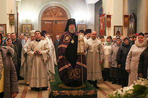 30-летие со дня освящения храма преподобного Серафима Саровского в  г. Белоозёрске