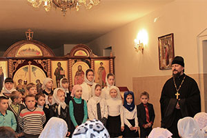 Праздник Покрова Пресвятой Богородицы в Воскресной школе Михайловского храма