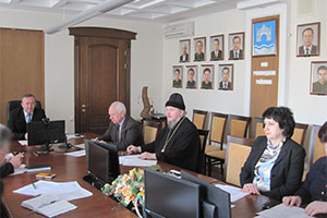 Священнослужитель принял участие в заседании координационного совета. 