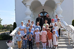 Юные паломники Малечского прихода