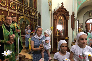 В Белоозёрске состоялся праздник, посвященный Дню семьи, любви и верности.