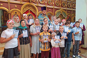 Экологическая акция на приходе храма преподобного  Серафима Саровского в г.Белоозёрске