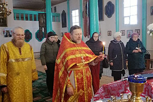 День памяти святых новомучеников и исповедников Церкви Русской на приходе храма Святой Живоначальной Троицы в агрогородке Пески