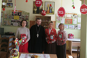 Классный час «Пасха – праздник праздников» в СШ №3 г. Белоозерска
