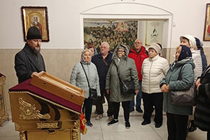 Члены семей погибших в Афганистане посетили Духовно-патриотический комплекс г. Березы