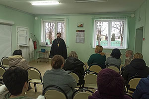 Участие священнослужителя на родительском собрании в ГУО «Березовская базовая школа имени А.Н. Заставного»