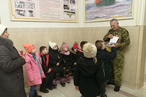 Воспитанники кружка «Родничок» при ГУО «Детский сад №8 г. Березы» посетили Духовно-патриотический комплекс