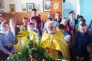 Молебен перед началом нового учебного года в Покровском храме аг. Ревятичи