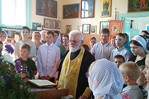 Молебен перед началом учебного года в аг. Ревятичи