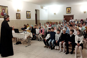 Итоговый урок в Воскресной школе Михайловского храма
