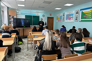 Беседа на тему «Жизнь - священный дар Божий» с учащимися 11-х классов ГУО «СШ №3 г. Белоозёрска»