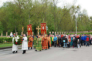 Празднование 72-й годовщины Великой Победы в г. Белоозёрске.