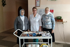 Поздравление с Покровом Пресвятой Богородицы в Малечской больнице