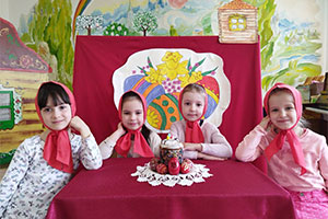 Пасхальный утренник в детском саду № 6 г. Березы