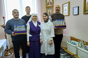 Праздник Крещения в районной больнице