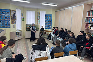 Участники школьного лагеря ГУО «Гимназия г. Белоозёрска» посетили храм г. Белоозёрска