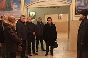 Сотрудники рейдовой группы технической инспекции федерации профсоюзов Республики Беларусь посетили Духовно-патриотический комплекс  