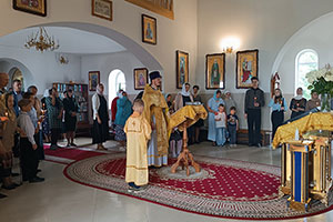 Благодарственный молебен с выпускниками Сигневичской школы