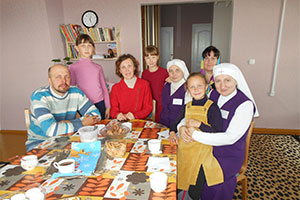 Поздравление дома семейного типа Клиндуховых с праздником Покрова Пресвятой Богородицы и Днём матери.