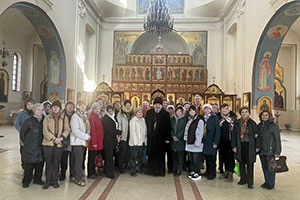 Гости из Бреста посетили храм святых апостолов Петра и Павла в г. Берёзе