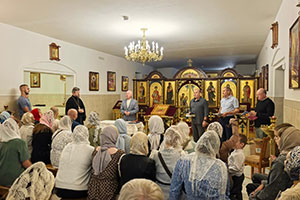 Члены Совета Березовской районной организации «Белорусский союз офицеров» вручили в дар книги приходской библиотеке храма святого Архангела Михаила