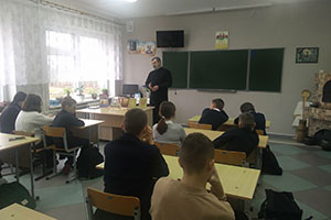 Беседа «Святые Белоруской земли» в ГУО «Селецкий УПК-ясли-сад-СШ»