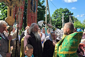 Престольный праздник храма Святой Живоначальной Троицы  в агрогородке Пески