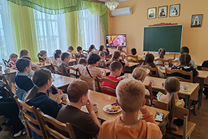 Начался учебный год в Серафимовской воскресной школе