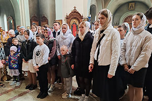 Молебен на окончание учебного года в храме преподобного Серафима Саровского