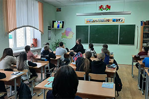 Священнослужители Березовского благочиния и сестры милосердия провели ряд мероприятий в колледже, школах и детских садах.