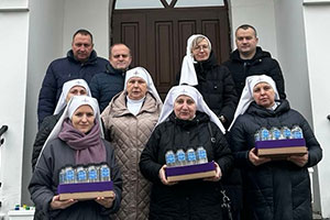 Поздравление с Крещением Господним в районной больнице