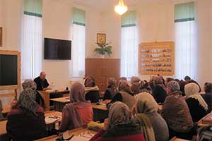 Лекция «Митрополит-воссоединитель» в Воскресной школе для взрослых Петропавловского храма г. Берёзы