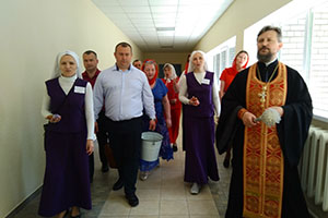 Пасхальное поздравление в Березовской ЦРБ