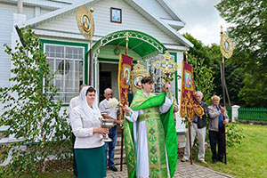 Престольный праздник в аг. Междулесье