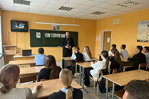 Беседа «О трезвости» для старшеклассников Сигневичской СШ