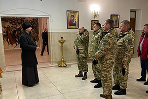 Духовно-патриотический комплекс г. Березы посетили сотрудники Департамента исполнения наказаний МВД