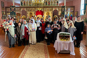 Рождественский праздник в дер. Здитово