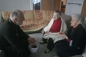 Поздравление с Пасхой в пансионате «Листопад»