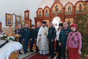 Праздник Крещения Господня в Березовском РОЧС