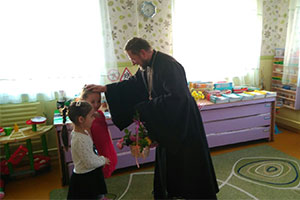 Выступление священнослужителя на родительском собрании в детском саду.