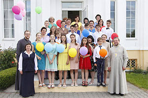 Праздник выпускников в Серафимовской воскресной школе