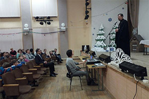 Рождественская встреча в Малечской санаторной школе.